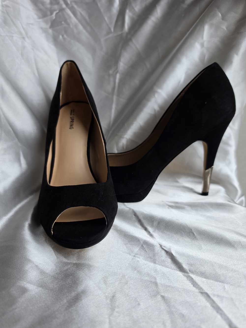 Call It Spring Peep-Toe Heels